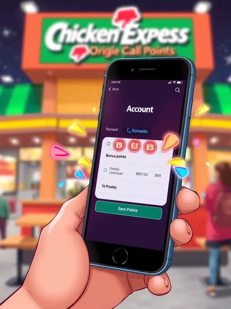 A visual representation of bonus points being added to a customer's loyalty account, highlighting the opportunity to earn points faster.